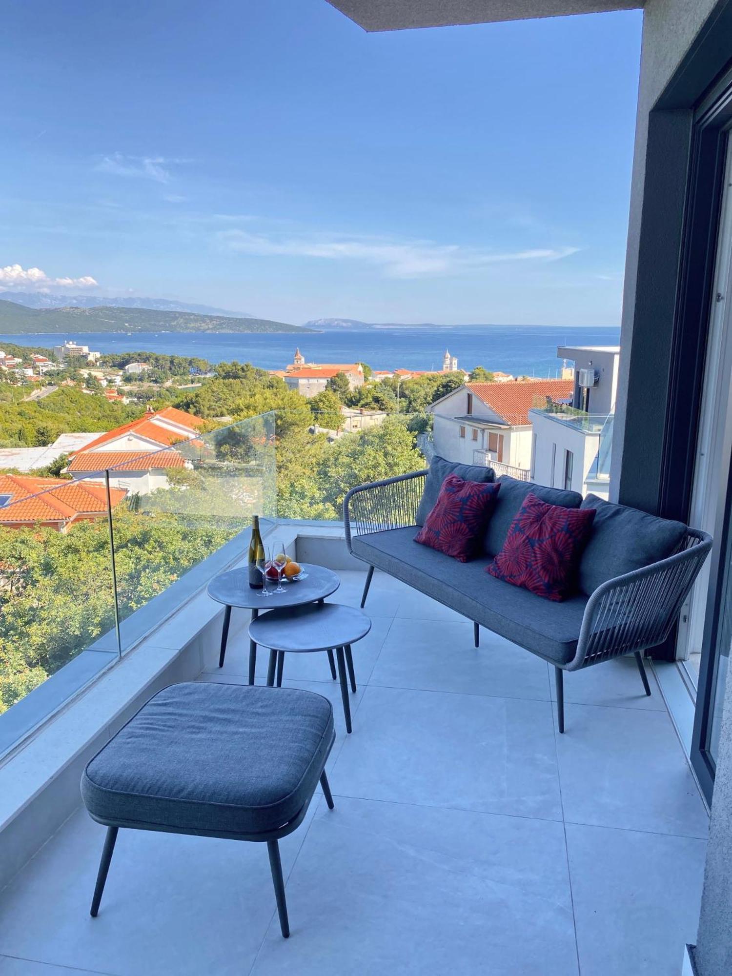 Апартаменты 4Star Seaview Penthouse Krk Крк Экстерьер фото