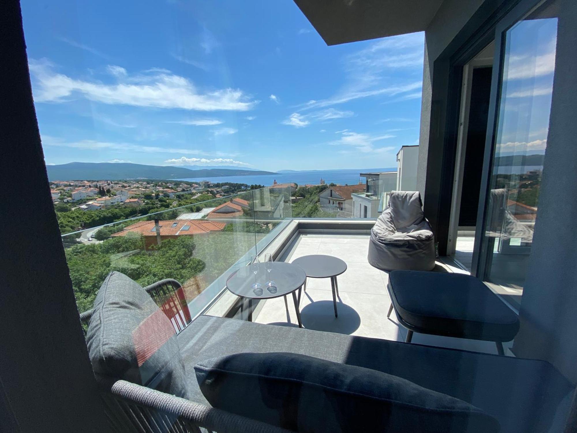 Апартаменты 4Star Seaview Penthouse Krk Крк Экстерьер фото