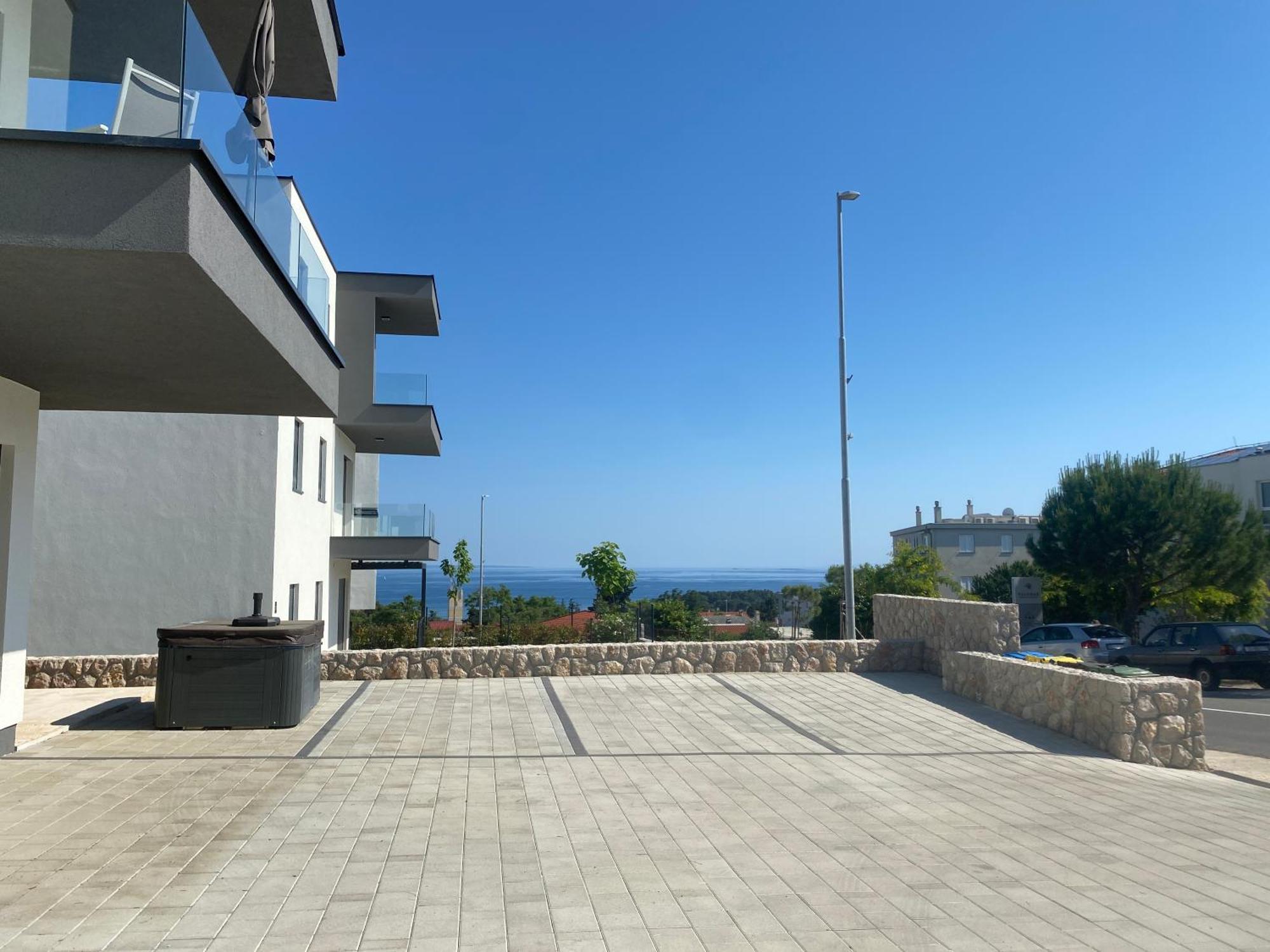Апартаменты 4Star Seaview Penthouse Krk Крк Экстерьер фото