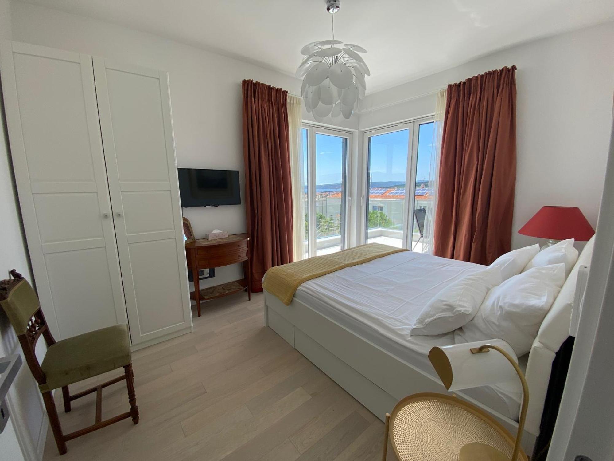 Апартаменты 4Star Seaview Penthouse Krk Крк Экстерьер фото